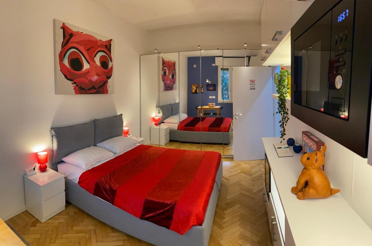 Tra Le Torri B&B - Ampia Stanza Privata In Appartamento Con Bagno Privato Accessibile Da Corridoio Bolonha Exterior foto