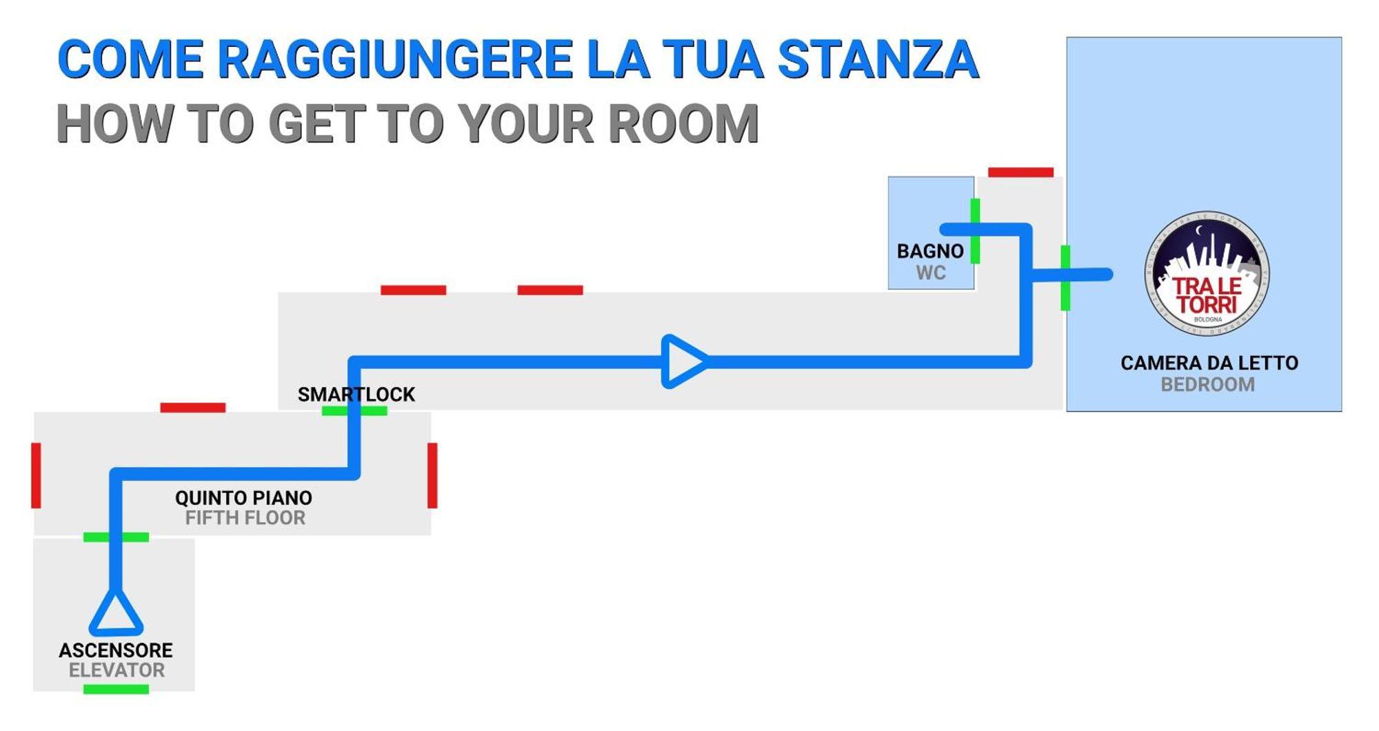 Tra Le Torri B&B - Ampia Stanza Privata In Appartamento Con Bagno Privato Accessibile Da Corridoio Bolonha Exterior foto